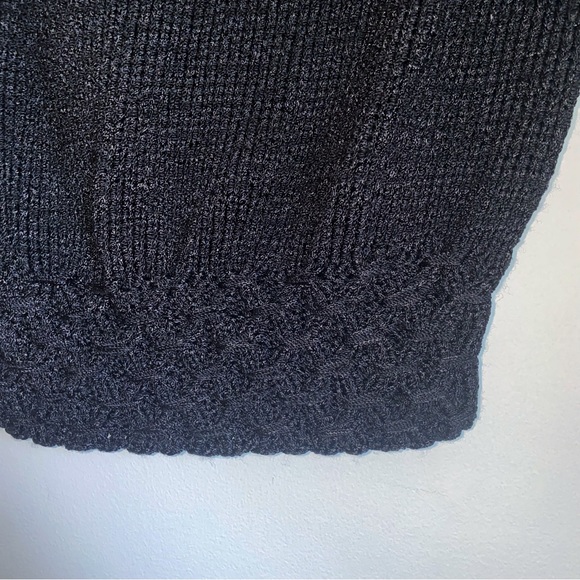 Vintage Sweater with Open Rhinestone Inserts in Sleeves - Picture 5 of 8